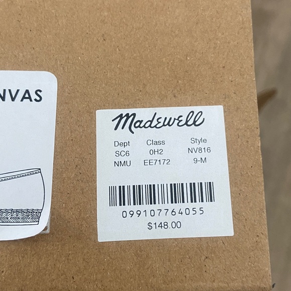 NWB MADEWELL The Remy Mary Jane Espadrille Women’s Size 9 Natural Multi - Picture 7 of 9